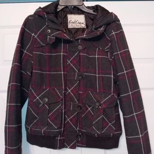 Plaid Fatal Charm Jacket